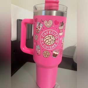 NEW Cafecito & Chisme 40 oz tumbler